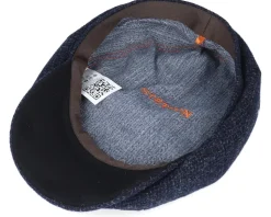 Hatteras Wool Navy Flat Cap - Stetson