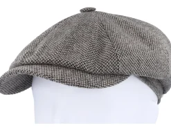 Hatteras Wool Sandlack Flat Cap - Stetson