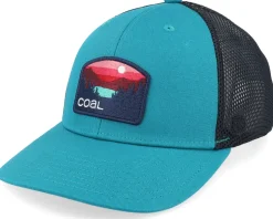 Hauler Low One Teal Trucker - Coal