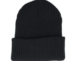 Haze Fisherman Winter Beanie Black Cuff - Upfront