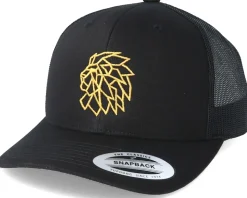 Head Logo Black/Gold Trucker - Lions