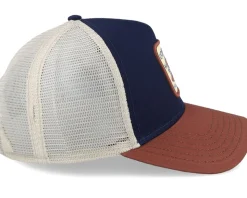 Headwear Supply Navy/Wood Trucker - Coastal