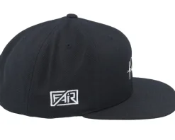 Heart & Heartbeat Black Snapback - Fair