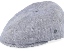 Heather Grey Flat Cap - City Sport