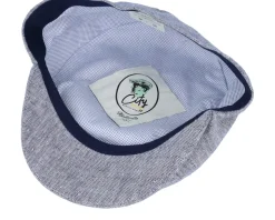 Heather Grey Flat Cap - City Sport