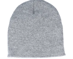 Heather Grey Traditional Blank Beanie - Beechfield
