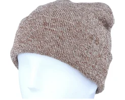 Heather Oatmeal Cuff Blank Beanie - Beechfield