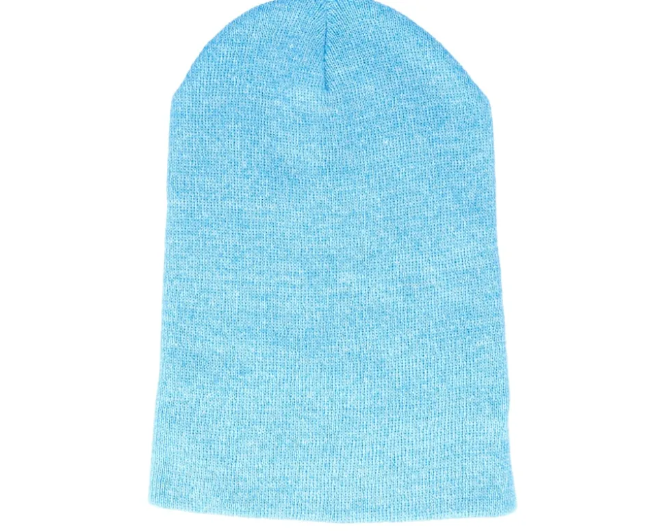 Heather Surf Long Blank Beanie - Beechfield