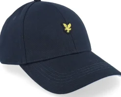 Heavy Twill Baseball Cap Dark Navy Adjustable - Lyle & Scott