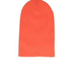 Heavyweight Blaze Orange Beanie - Yupoong