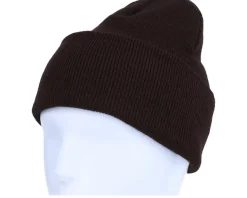 Heavyweight Brown Beanie - Yupoong