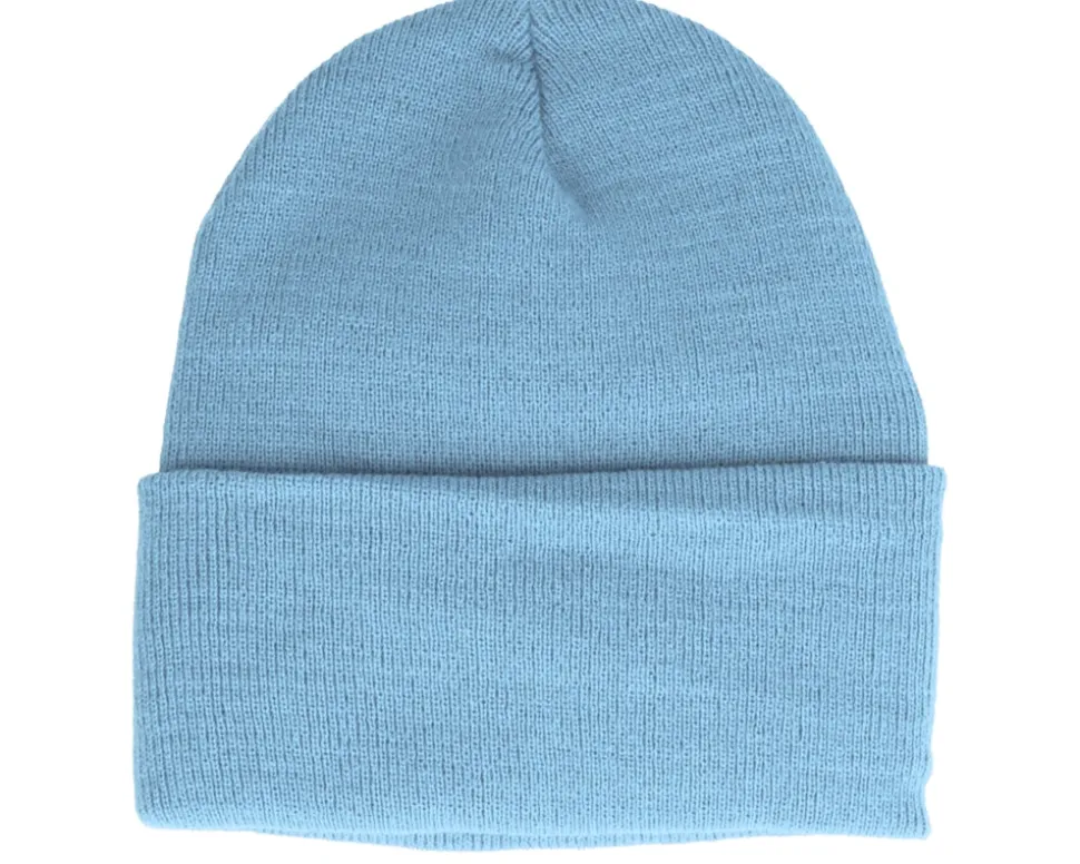 Heavyweight Carolina Blue Beanie - Yupoong