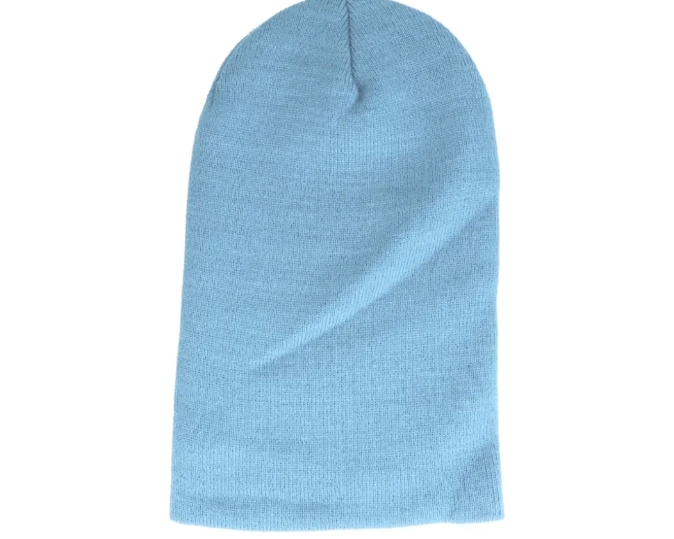 Heavyweight Carolina Blue Beanie - Yupoong