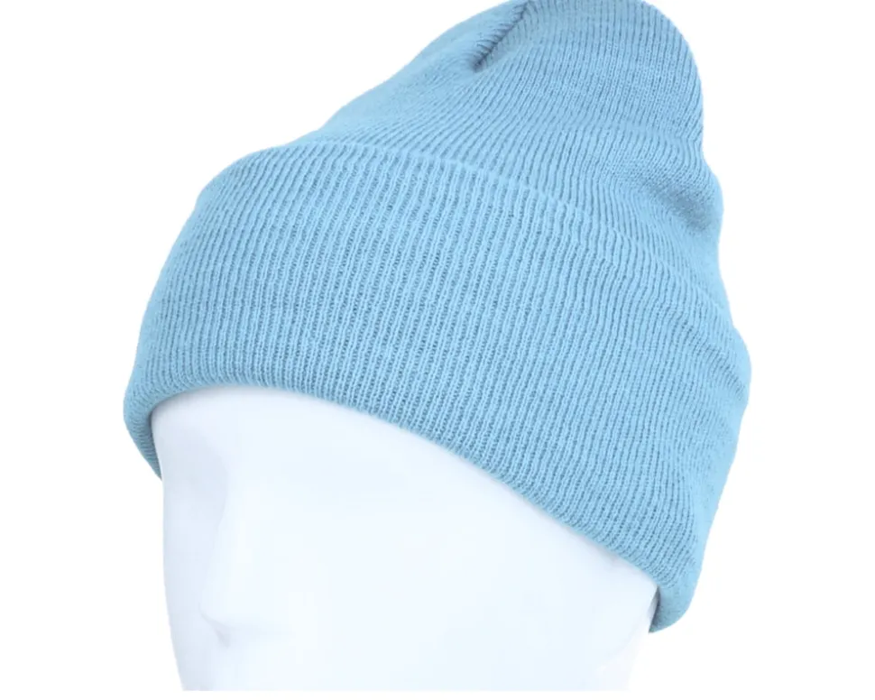 Heavyweight Carolina Blue Beanie - Yupoong