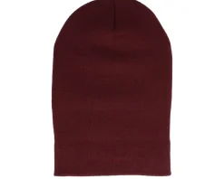 Heavyweight Maroon Beanie - Yupoong