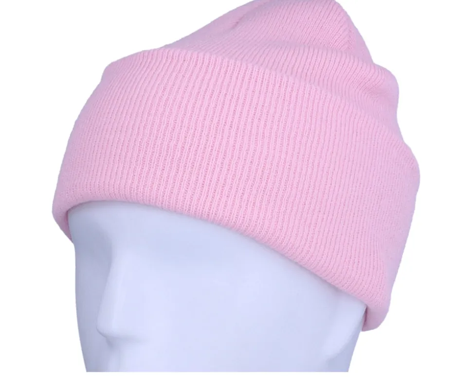 Heavyweight Pink Beanie - Yupoong