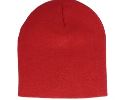 Heavyweight Red Beanie - Yupoong