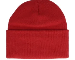 Heavyweight Red Beanie - Yupoong