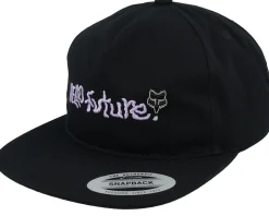Hello Future Black Snapback - Fox