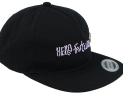 Hello Future Black Snapback - Fox