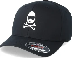 Helmbones Black Flexfit - Born To Ride