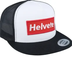 Helvetet Black/White Trucker Snapback - Iconic