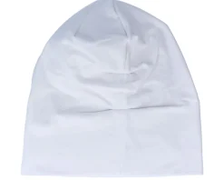 Hemsedal Cotton Slouch White Beanie - Beechfield