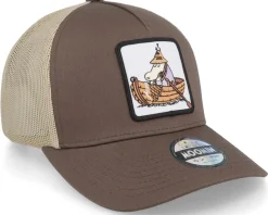Hemulen Boat Brown/Khaki Trucker - Moomin