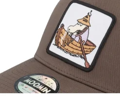 Hemulen Boat Brown/Khaki Trucker - Moomin