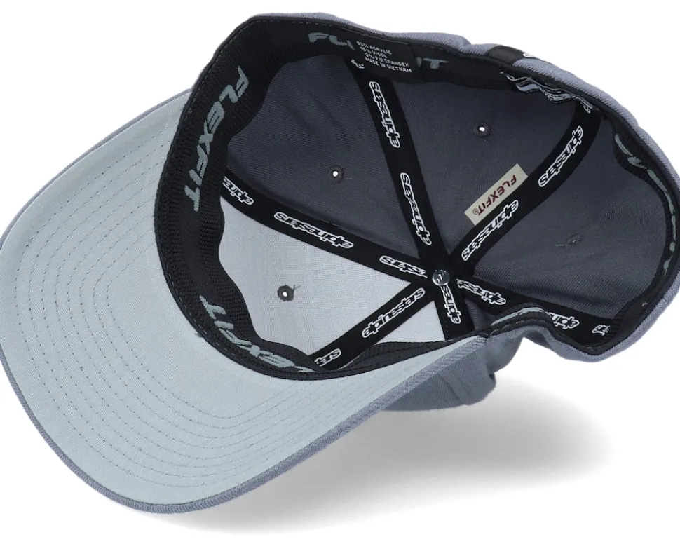 Heritage Blaze Hat Charcoal/Grey Flexfit - Alpinestars
