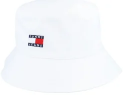 Heritage Core Hat White Bucket - Tommy Hilfiger