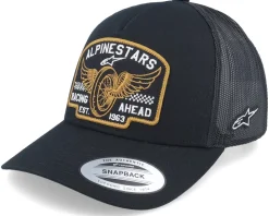 Heritage Patch Hat Black/Black Trucker - Alpinestars