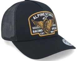Heritage Patch Hat Black/Black Trucker - Alpinestars