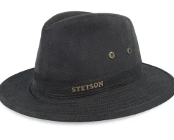 Herringbone Dark Olive Herringbone Traveller - Stetson