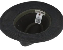 Herringbone Dark Olive Herringbone Traveller - Stetson