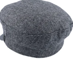 Herringbone Fiddler Charcoal Vega Cap - Jaxon & James