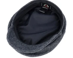 Herringbone Fiddler Charcoal Vega Cap - Jaxon & James