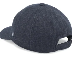 Herringbone Softfix Black Dad Cap - City Sport