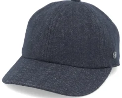 Herringbone Softfix Black Dad Cap - City Sport