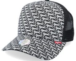 Hft Allover Black Trucker - Djinns