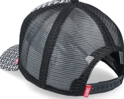 Hft Allover Black Trucker - Djinns