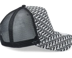 Hft Allover Black Trucker - Djinns