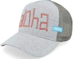 Hft Aloha Jersey Grey A-Frame Trucker - Coastal