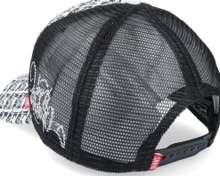 Hft Buddha Allover Black/White Trucker - Djinns