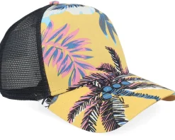 Hft Cap Aloha Classic Multi Wheat/Black A-Frame Trucker - Djinns