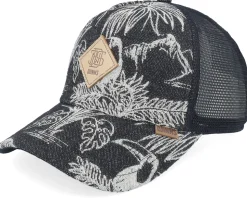 Hft Cap Aloha Couch Black A-Frame Trucker - Djinns