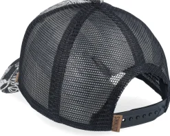 Hft Cap Aloha Couch Black A-Frame Trucker - Djinns