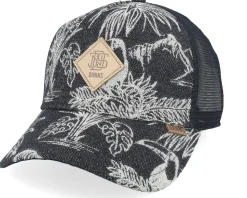 Hft Cap Aloha Couch Black A-Frame Trucker - Djinns