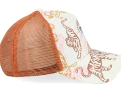 Hft Cap Aloha Tiger Light A-Frame Trucker - Djinns