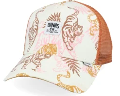 Hft Cap Aloha Tiger Light A-Frame Trucker - Djinns